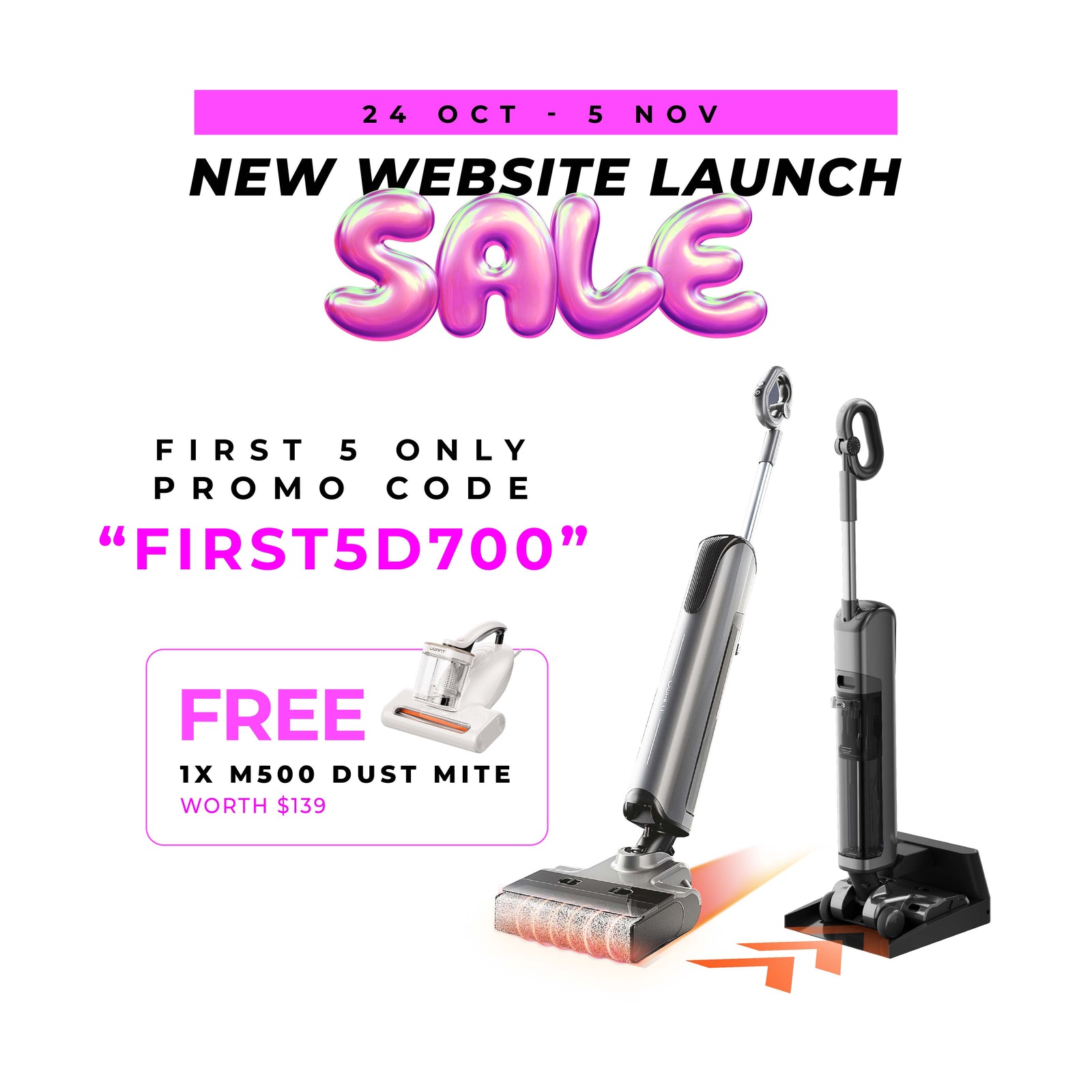 UWANT D700 / D700 Pro Wet and Dry Vacuum