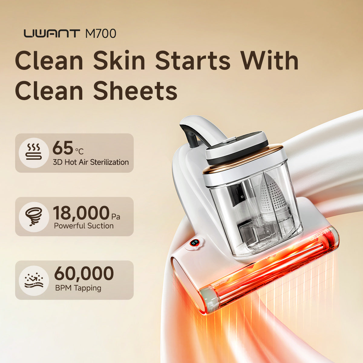 UWANT M700 Dust Mite Vacuum