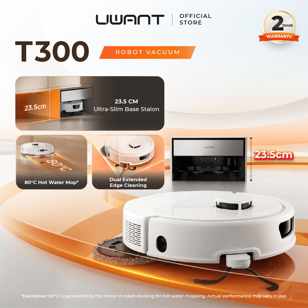 Uwant T300 Robot Vacuum Cleaner UWANT Singapore