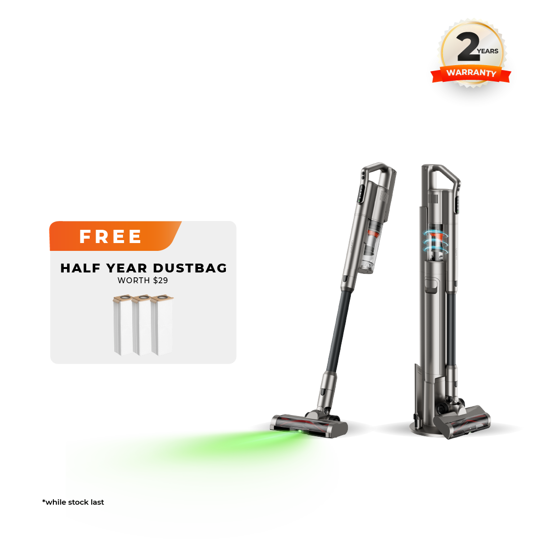 Uwant V500 Auto Empty Station Vacuum Cleaner Uwant-SG