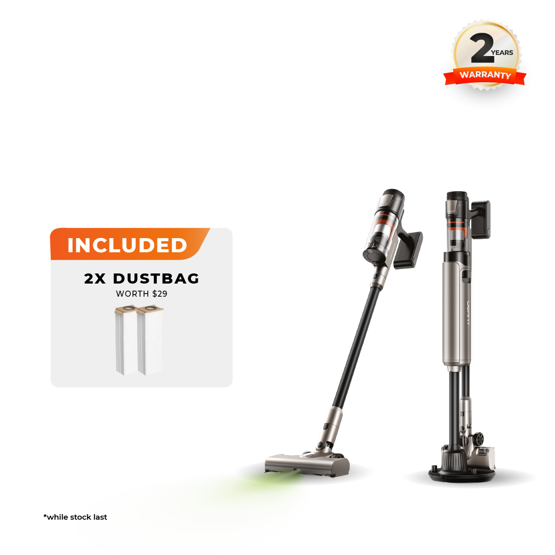 Uwant V600 Auto-Empty Station Vacuum Cleaner Uwant-SG