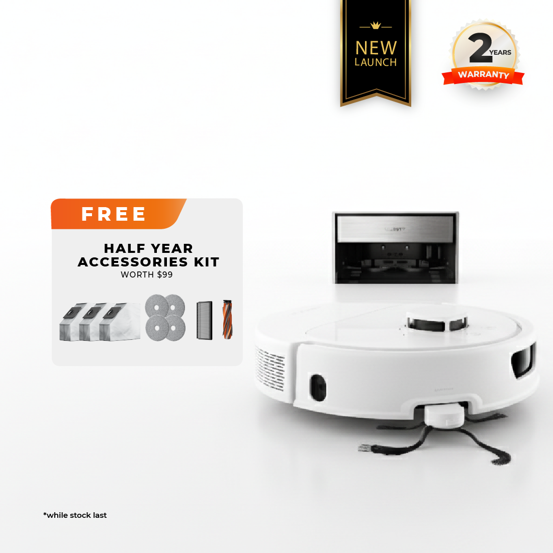 Uwant T300 Robot Vacuum Cleaner UWANT Singapore