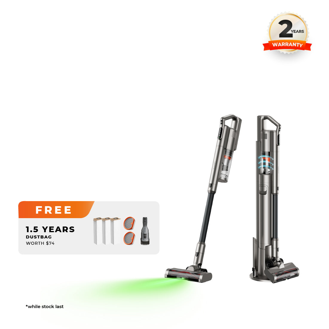 Uwant V500 Auto Empty Station Vacuum Cleaner Uwant-SG