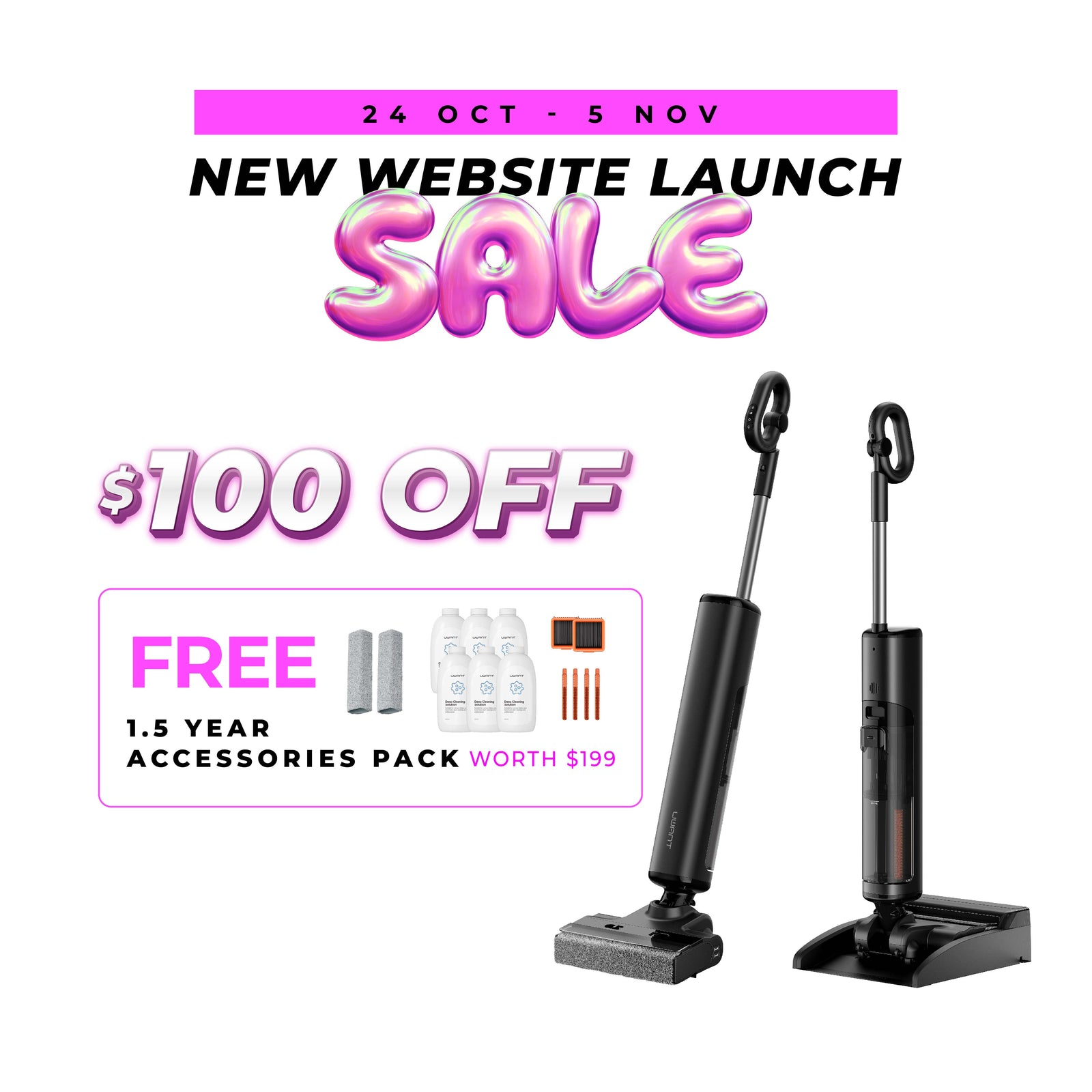 UWANT D700 / D700 Pro Wet and Dry Vacuum