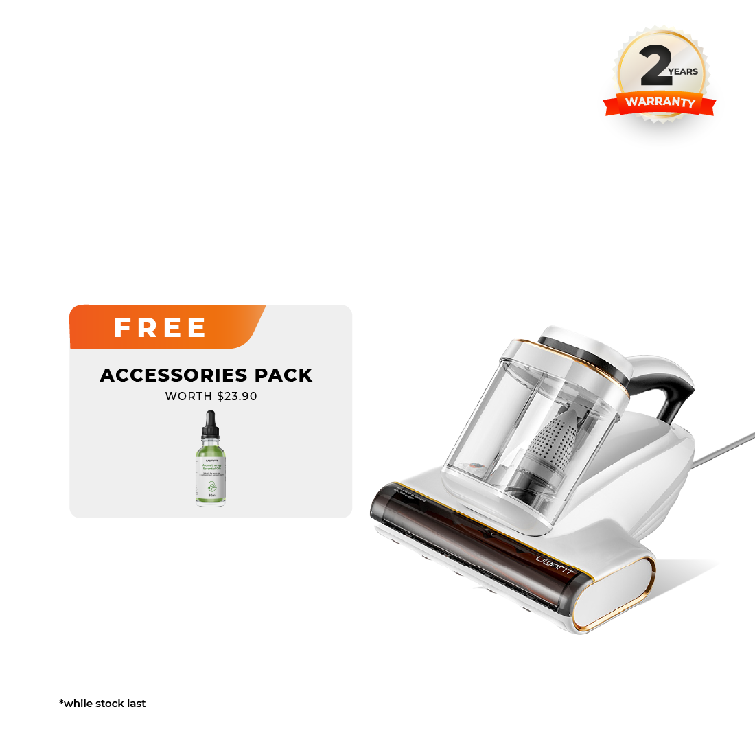 [PRE-ORDER] UWANT M700 Dust Mite Vacuum