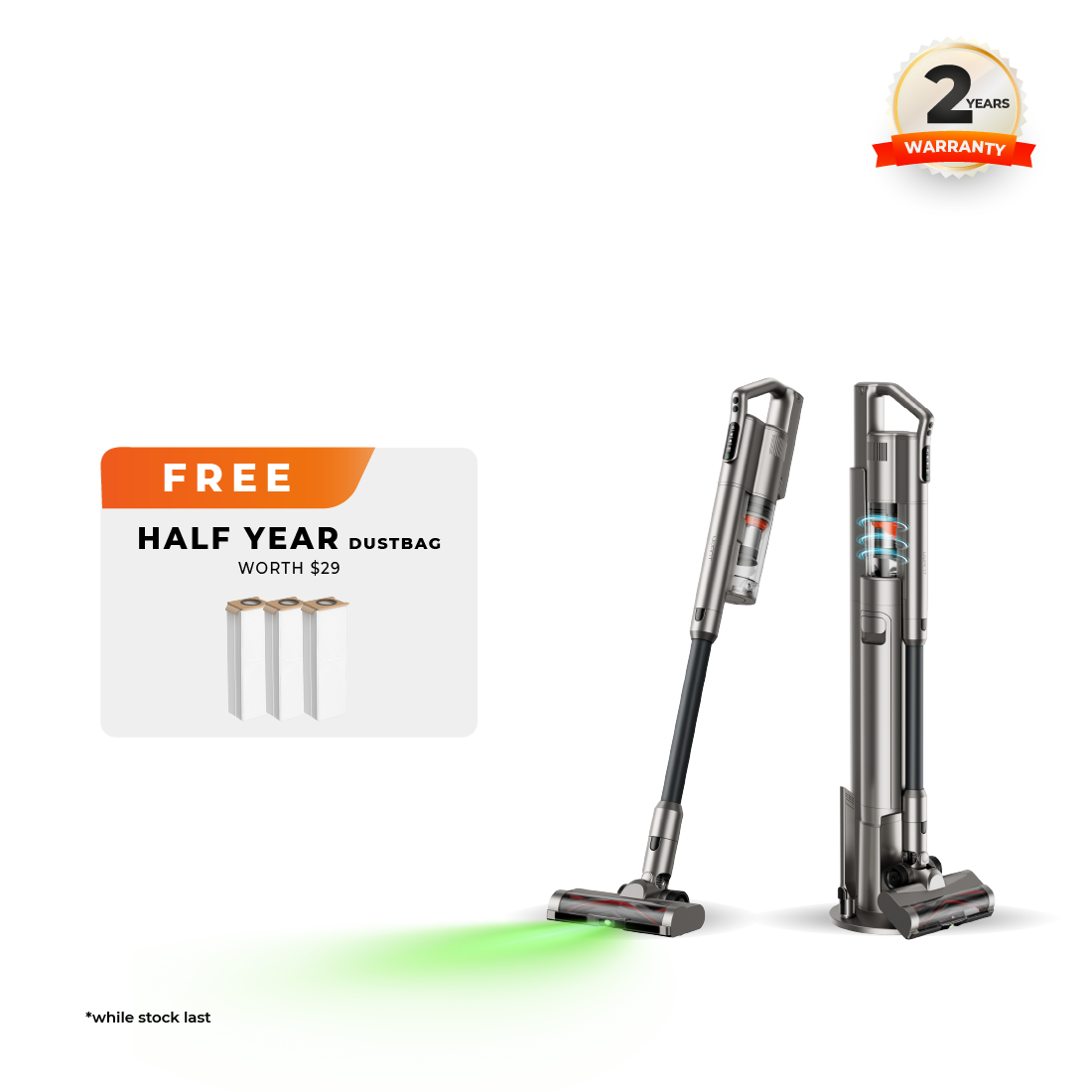 Uwant V500 Auto Empty Station Vacuum Cleaner